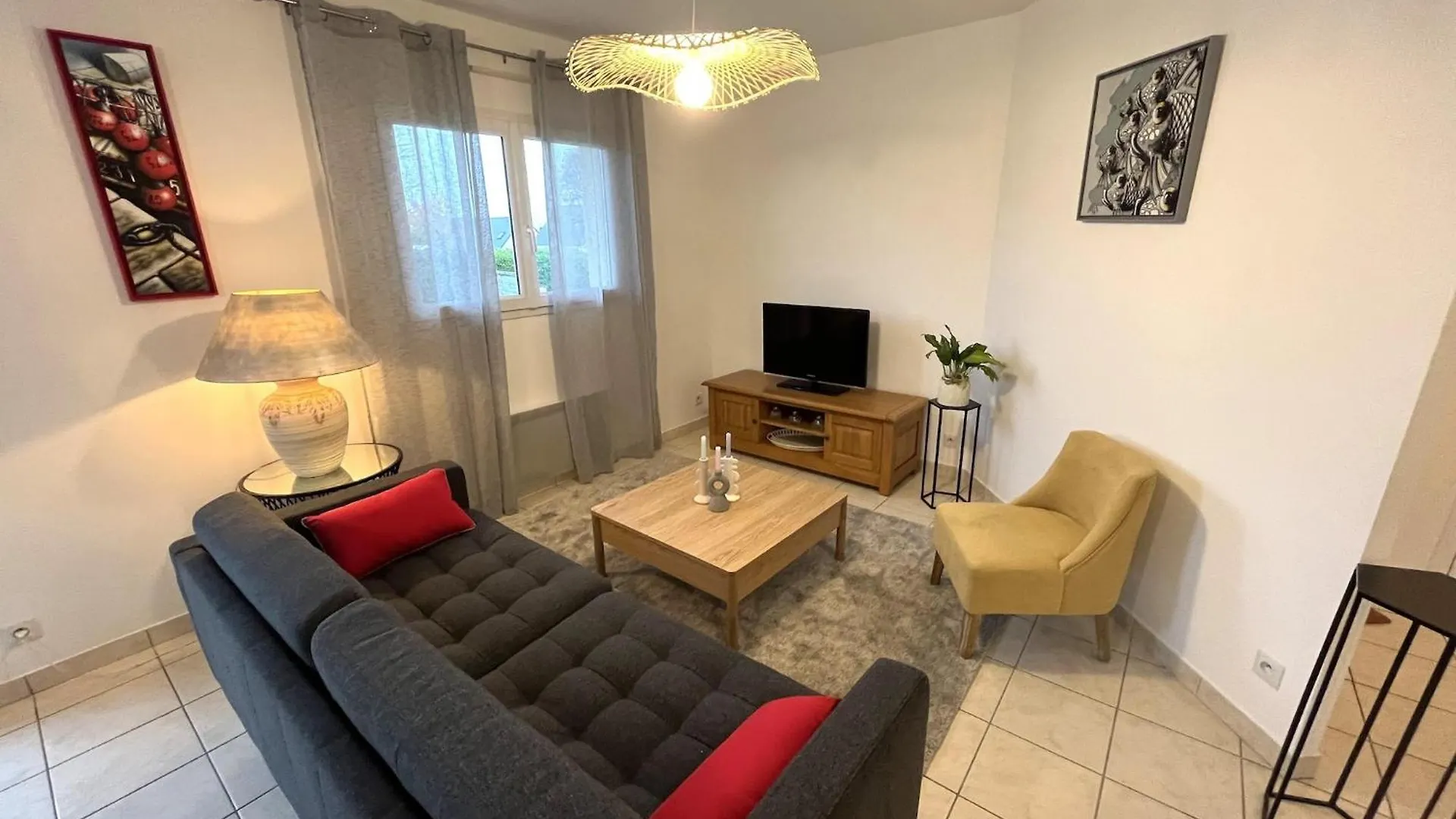 Single Storey House With Garden Carantec Frankreich